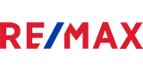 The REMAX logo on a black background. Many agents at REMAX use our digital business card services.